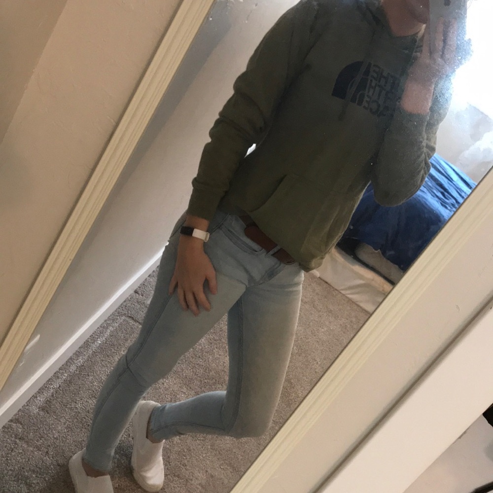 North face sweatshirt!